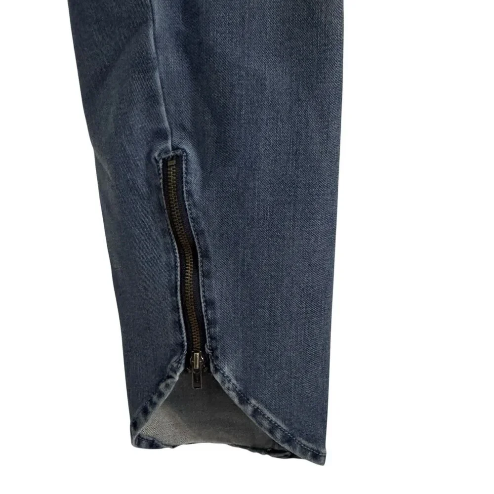 LANE BRYANT Sz 20 High-Rise Ultimate Stretch Skinny Jeans zipper Casual Festival